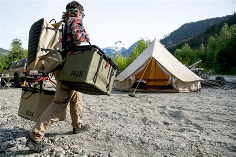 metal camping provision box|best gear boxes for camping.